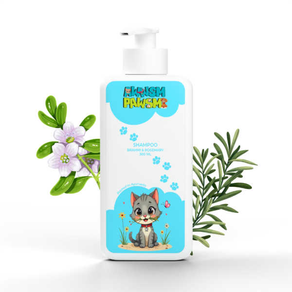 Brahmi & Rosemary Shampoo For Dogs & Cats