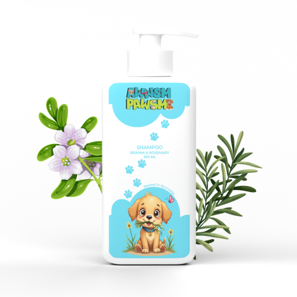 Brahmi & Rosemary Shampoo For Dogs & Cats - Image 2