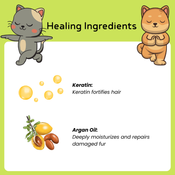 Keratin & Argan Oil Shampoo For Dogs & Cats - Image 5