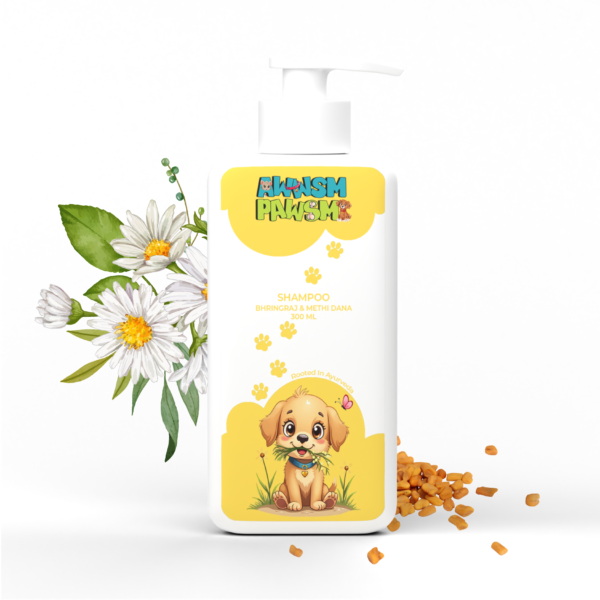 Bhringraj & Methi Dana Shampoo For Dogs & Cats