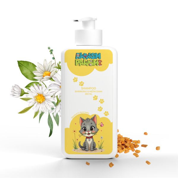 Bhringraj & Methi Dana Shampoo For Dogs & Cats - Image 2