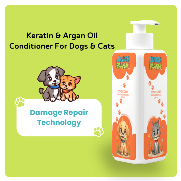 Keratin & Argan Oil Conditioner For Dogs & Cats - Image 3